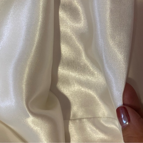 Ramy Brook Ariel Dress Black and Cream Mini beaded Evening Dress  size 10 - Picture 10 of 12